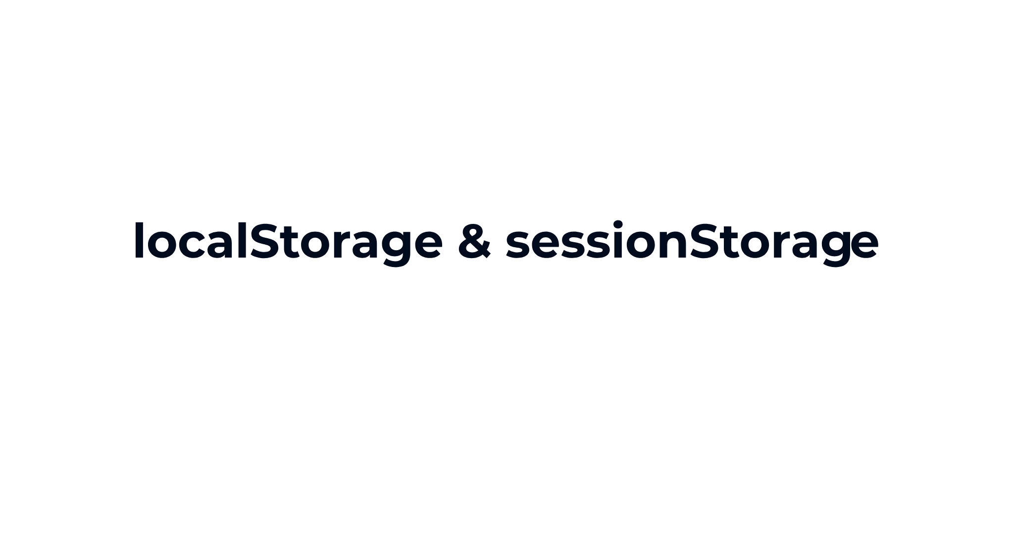 LocalStorage e SessionStorage per gestire i dati in JavaScript ...