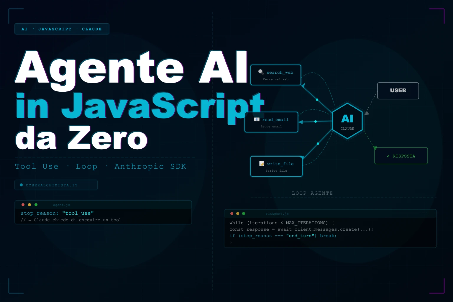 Creare un Agente AI con JavaScript e Claude API: Tutorial Pratico